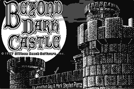 Beyond Dark Castle running in a browser tab