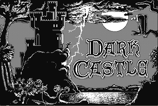 Dark Castle running in a browser tab