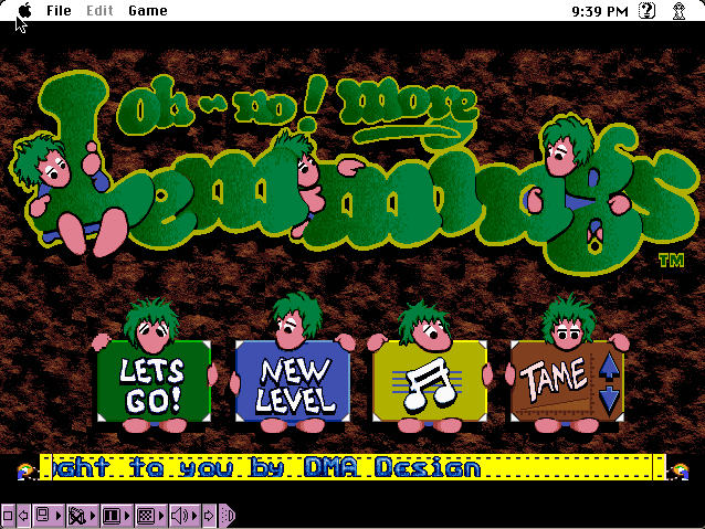 Oh No! More Lemmings running in a browser tab