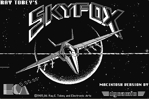 Skyfox running in a browser tab